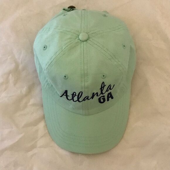 Atlanta Georgia Mint Baseball Hat - Picture 5 of 13